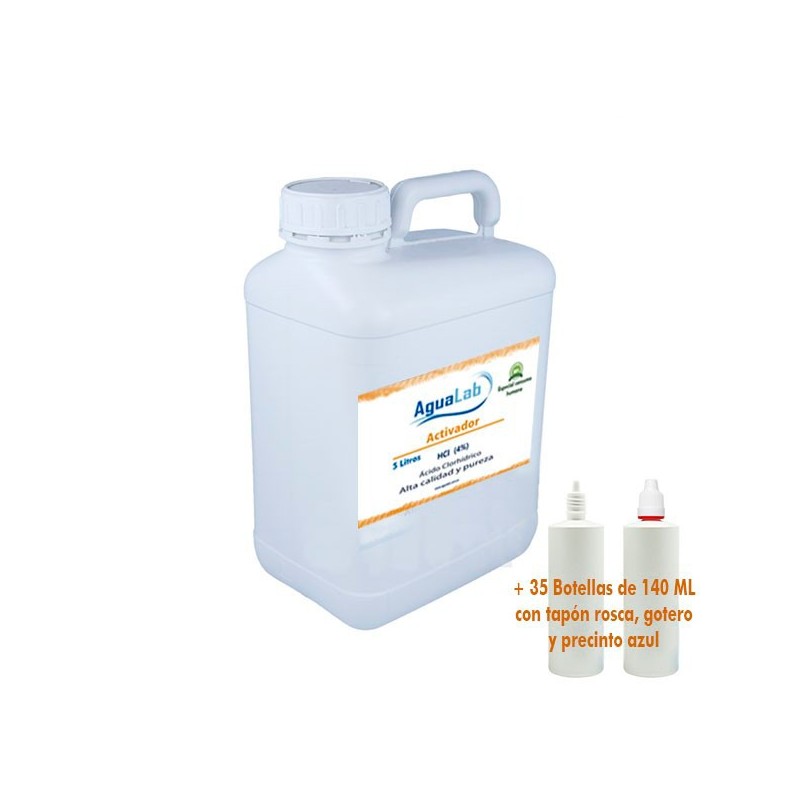Kit potabilizador de agua clorito de sodio 140ml ◁ ofertas ▷